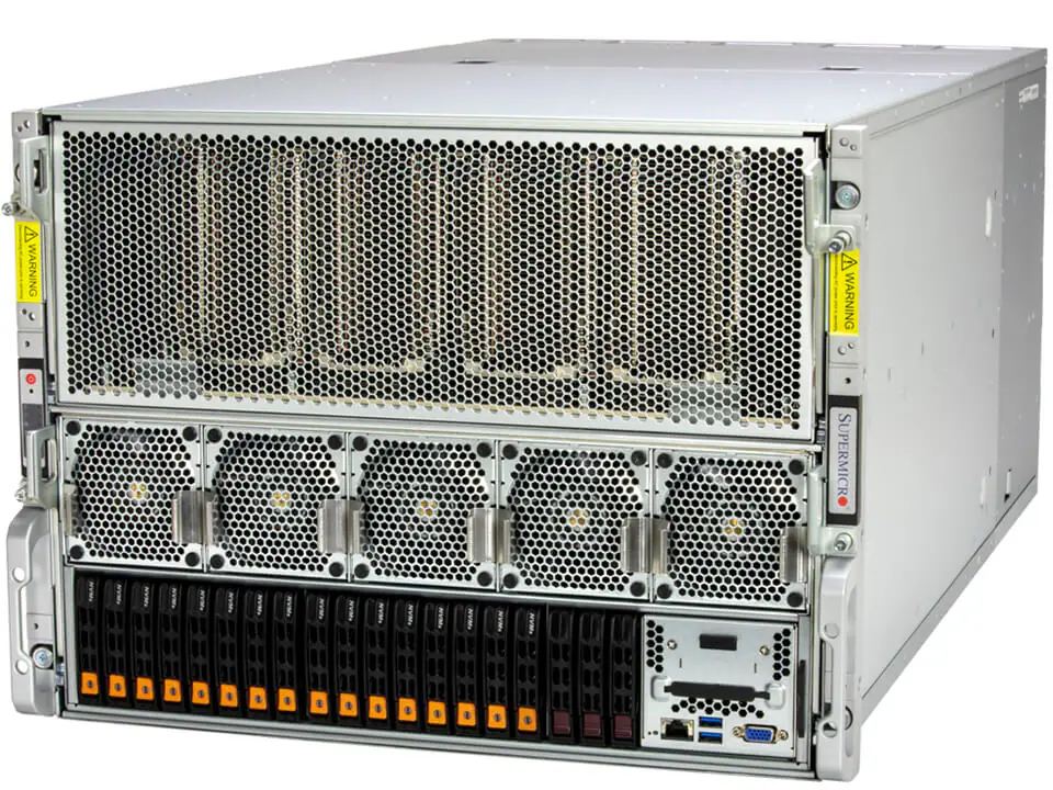 Сервер Supermicro SYS-821GE-TNHR 8U NVIDIA H200